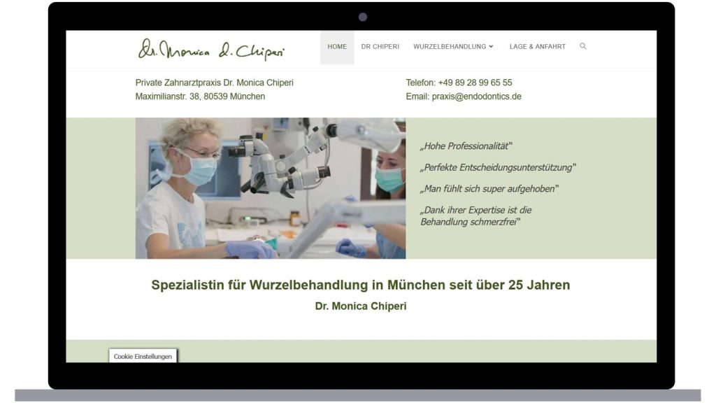 Wurzelbehandlung Chiperi Homepage